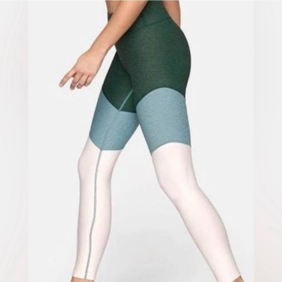 Outdoor Voices Hunter/Slate/Ballet 7/8 Spring Legging Size Small - Picture 1 of 5